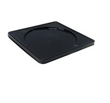 PIATTINO QUADRATO 8,4X8,4XH0,8 CM NERO con